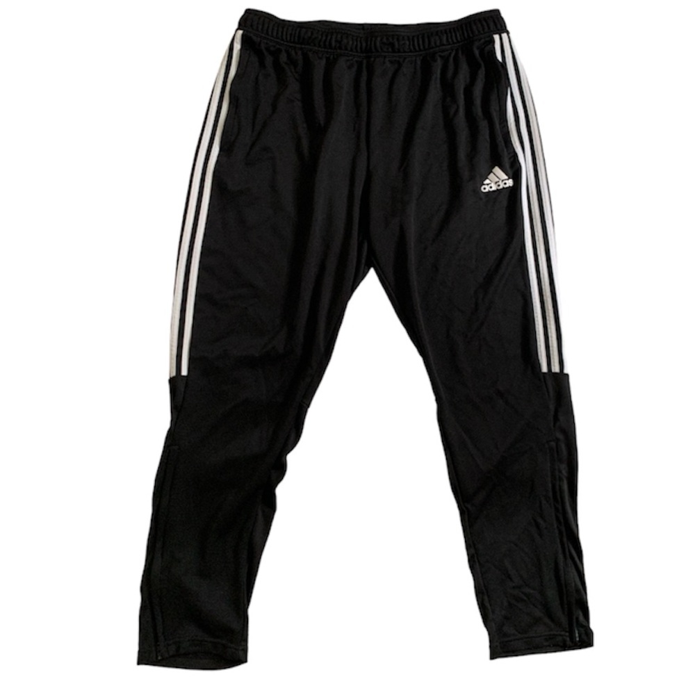 Woman’s Addidas Black Track primegreen Pants size 2XL